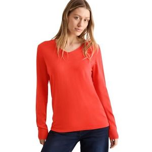 Cecil - B302962 - Sweater - Sappige Sinaasappel - Fijn Gebreid