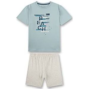 Sanetta jongens pyjama set, Cloud Blue., 140