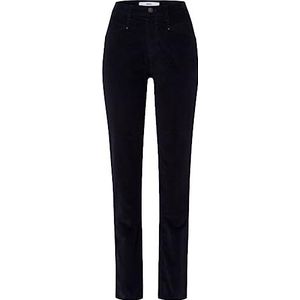 BRAX Dames Style Mary New Corduroy broek, marineblauw, 31W x 34L