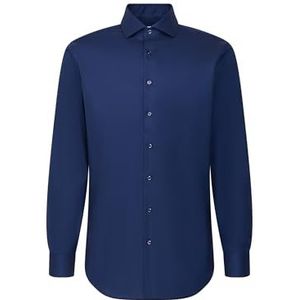 Seidensticker - 845332 - Chemise d'affaires - Blauw - Manches longues - Coupe droite