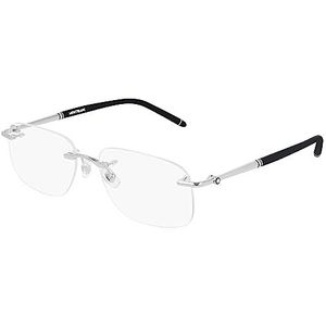 Montblanc - MB0071O - Optische Monturen - Zilver - Metaal