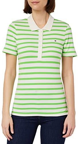 Tommy Hilfiger, Dames, Tops, Groen, Maat: 2XS Katoen,