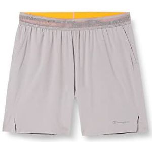 Champion Athletic C-Tech Quick Dry Stretch Color Waistband 7"" Shorts, steengrijs, S voor heren
