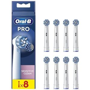 Oral-B Eb60x-8 Sensitive Clean Pro - Elektrische Tandenborstel Opzetstukken - 8 Eenheden