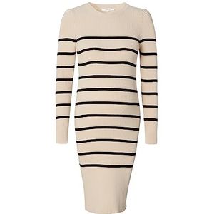 Noppies Vena Knit Dress Ls damesjurk, licht zand., L