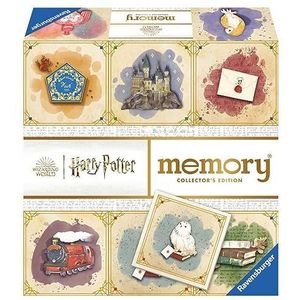 Ravensburger 22349 Collector's memory® Harry Potter - Der Klassiker mit magischem Leucht-Effekt entführt 2 bis 8 Harry Potter Fans ab 6 Jahren in die zauberhafte Welt von Hogwarts