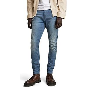 G-Star RAW Revend Skinny Jeans, Blauw (Worn in Gravel Blue 51010-c431-b844), 28W x 32L