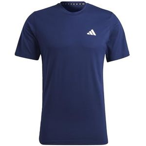 adidas Heren Train Essentials Feelready Training Tee, Dark Blue/White, XXL Tall