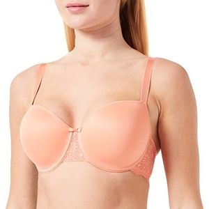 Passionata Dames buitendrager Memory Foam, Georgia Minimizer-beha, Peche, P76990, Peche, 105D