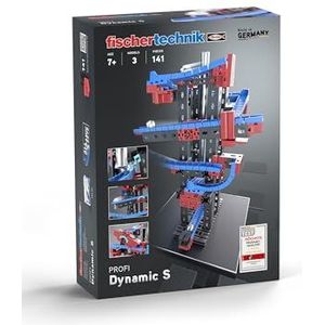 fischertechnik Kbaan Dynamic S 539175 – bouwspeelgoed, kbaan voor kinderen vanaf 7 jaar, blauw