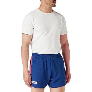 United Colors of Benetton Herenshorts, Blauw Rood 8G6, S