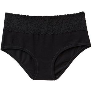 United Colors of Benetton Coulotte 3ZQM1S010 Culotte-slip, zwart 100, S dames, Nero 100