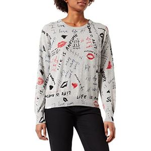 Desigual Dames JERS_butset trui, zwart, L