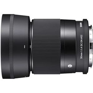 Sigma 30 mm F1,4 DC DN Contemporary lens (52 mm filterschroefdraad) voor Sony-E lensbajonet
