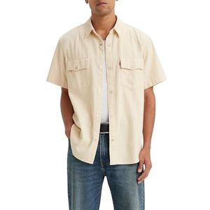 Levi's SS Relaxed Fit Western Herenschoenen, Newman ecru, XS