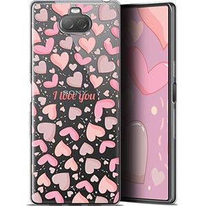 Beschermhoes voor Sony Xperia 10 Plus, 6,5 inch, zeer dun, Love I Love You