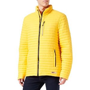 Superdry Micro Quilt Thru Packaway Fuji Herenjas, geel (Bright Yellow F01), XXL