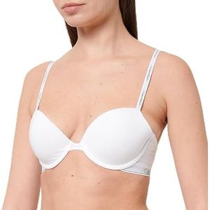 CALVIN KLEIN - Lightly Lined Demi Bra - Zwart - Katoen
