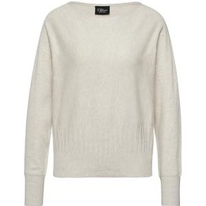 Gebreide Trui - U-halslijn - Vleermuismouwen - Regular Fit