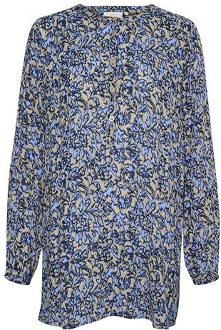 Tunika - Regular Fit - Lange Mouwen - 100% Viscose - Fijne Was