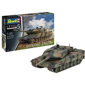 1:35 Revell 03342 Tank Leopard 2 A6M+ Plastic Modelbouwpakket