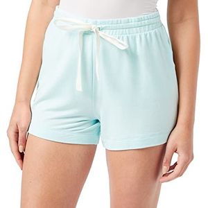 Amazon Essentials Lichtgewicht lounge badstof pyjama voor dames, korte, aquablauw, X-Small
