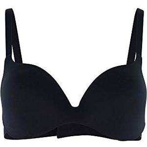 Royal Lounge Intimates Women's T-Shirt Bra Royal Fit Black 80B, zwart, B