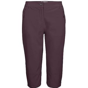 killtec Dames Functionele capribroek KOS 159 WMN PNTS, aubergine, 48, 38457-000