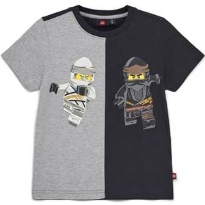 LEGO T-shirt voor jongens, gemengd grijs, 122 cm