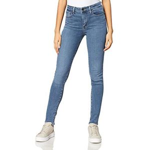 Levi's dames Jeans 721 High Rise Skinny, Dark Indigo - Worn in 0529, 26W / 32L