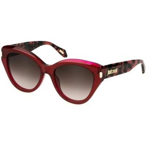 Just Cavalli Sunglasses SJC033 Red+Fuxia 55/18/140 Damesbril, rood + fuchsia, 55/18/140