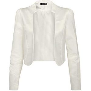 Bolero - Satijn - Zwart - Polyester Katoenmix