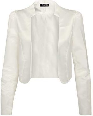 Bolero - Satijn - Zwart - Polyester Katoenmix