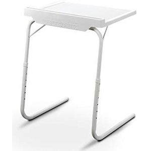 Mediashop Table Express Bijzettafel, tafeltafel, serveertafel, tot 25 kg draagvermogen, 18 instelmogelijkheden, houder voor tablet en smartphone
