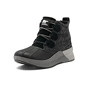 Sorel Vrouwen N About 3 Klassieke waterdichte mode laars, Zwarte Zee Zout, 39.5 EU