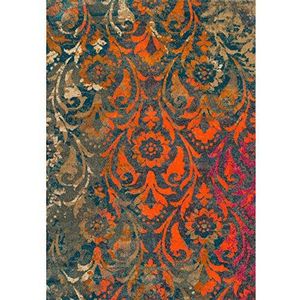 Homemania Bedrukt tapijt Tassel 1, bedrukt, meerkleurig, van micropolyamide, 100 x 140 cm