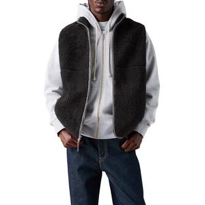 Levi's heren summit sherpa vest, jet black, XL