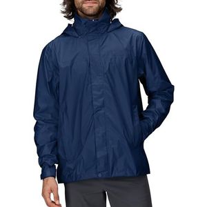 Marmot Heren PreCip Eco Jacket, Waterdichte jas, lichtgewicht regenjas met capuchon, winddichte regenjas, ademende windjack, ideaal voor hardlopen en wandelen, Arctic Navy, M
