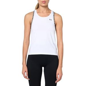 Under Armour - Tech Knockout - Mouwloos T-shirt - Fire/Wit