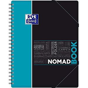 Oxford NomadBook A4+, 24 x 32 cm, grote Seyes-ruiten, 160 pagina's, 90 g