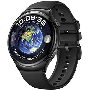 Huawei WATCH 4 3,81 cm (1.5"") AMOLED 46 mm Numérique 466 x 466 pixels Écran tactile Noir Wifi GPS (satellite)