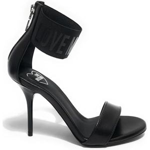 Love Moschino - POLJA16109G0MIE000A - Damessandalen - Zwart - Nappa