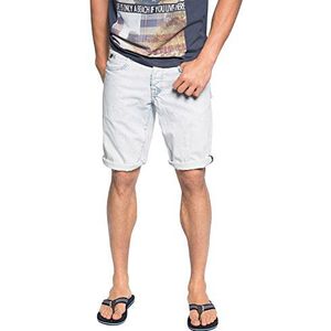 edc by ESPRIT heren shorts 5 pocket, blauw (C Bleached Blue 957), M (Fabrikant maat: 30)