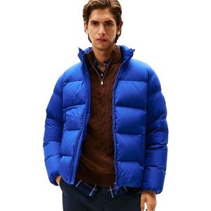 Tommy Hilfiger Heren DOWN STAND PUFFER JKT MW0MW40615 Andere jassen, blauw, S, Blauw (Wedge Blue), S