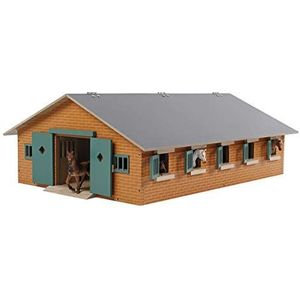 Van Manen 610544 Large wooden horse stable with 9 horse stalls