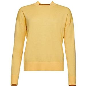 Superdry Effen pullover voor dames, pigment geel, 40