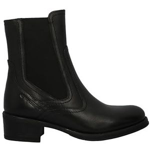 Tom Tailor Dames 8450020001 enkellaarzen, zwart, 42 EU, zwart, 42 EU