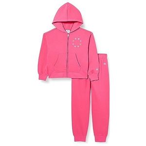 Champion Legacy G-Graphic Shop Ultralight Powerblend Fleece Hooded Sportpak voor meisjes en meisjes, Fuchsia, 15-16 Jaar