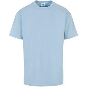 Urban Classics Heren Heavy Oversized Acid Wash Tee, Oversized T-shirt voor mannen, verkrijgbaar in vele verschillende kleuren, maten S - 5XL, Balticblue, S