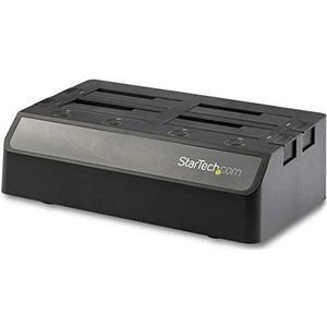 StarTech.com 4 Schacht SATA harde schijven dockingstation - voor 2,5""/3,5"" SSD/HDD - USB 3.1 (10Gbit/s) - HDD docking station